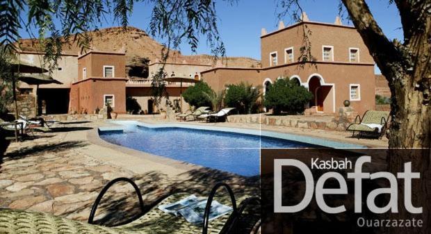 Hotel Defat Kasbah Ait Benhaddou Exterior foto